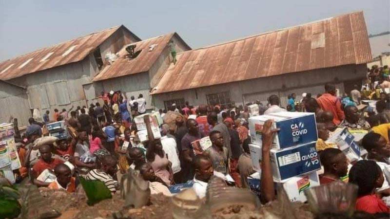 Nigerians Should Pray For Continued Divine Intervention Against Coronavirus – Part 1 Nigerians looting COVID-19 palliative | Nigerians Should Pray For Continued Divine Intervention Against Coronavirus – Part 1